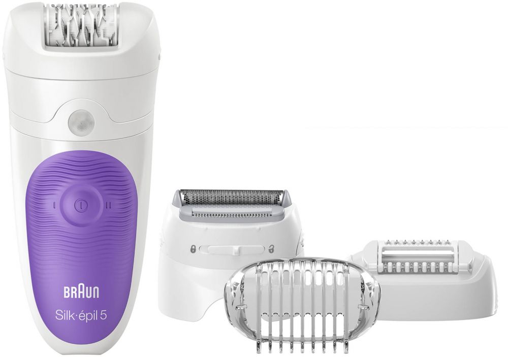 90Braun Silk-epil 5 5-541 Wet & Dry Epilator With 4 Extras.jpg